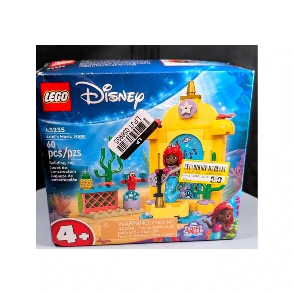 LEGO Ariel's Music Stage Disney Kids 43235 Multicolor 60 Pc Building Set Retired